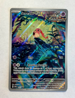 Pokemon Paradox Rift - SCREAM TAIL - BLACK STAR PROMO - SVP 065 - NM - Image 1
