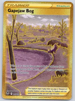 Gapejaw Bog 213/195 (NM) - SWSH12: Silver Tempest - Secret Rare - Pokemon TCG - Image 1
