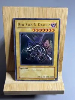 Yugioh Red-Eyes B. Dragon SDJ-001 Ultra Rare MP - Image 1