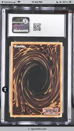 2023 Yugioh Speed Duel SBC1 Dark Magician Girl CGC 10 - Image 2