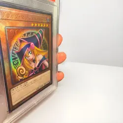 Yugioh Dark Magician Girl QCCU-JP002 Ultra Rare OCG Japanese Ultra Holo PSA 9 - Image 3