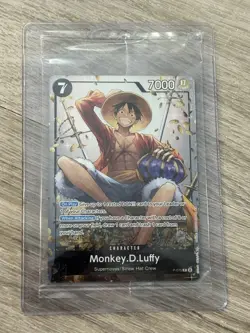 One Piece Monkey D. Luffy P-075 English Promo Tin Set Vol 2 Exclusive Sealed - Image 1