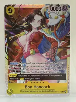 One Piece - Boa Hancock - Alternate Art OP14-112 The Azure Sea's Seven Foil TCG - Image 1