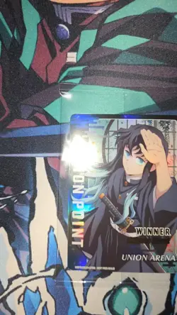 SEALED WINNER Holo Tokito Vol 2 Event UEPR/KMY-AP02 Union Arena Demon Slayer - Image 2