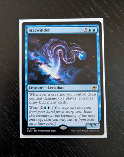 STARWINDER Rare Edge of Eternities Near Mint Magic: The Gathering Card - Image 1