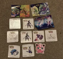 Pokemon TCG Art Cards and Stickers Huge Bundle Collection Job Lot - Image 2