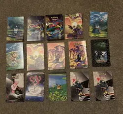 Pokemon TCG Art Cards and Stickers Huge Bundle Collection Job Lot - Image 3