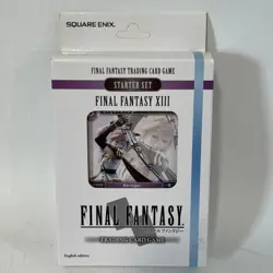 Final Fantasy Trading Card Game TCG Starter Deck Final Fantasy XIII English NSIB - Image 1
