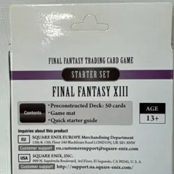 Final Fantasy Trading Card Game TCG Starter Deck Final Fantasy XIII English NSIB - Image 5