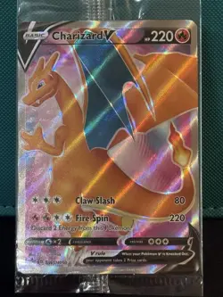 Charizard V SWSH050 SWSH: Sword & Shield Promo Cards Holo SEALED - Image 1