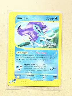 Pokemon Suicune Wotc Promo 70HP 53/53 Regular Promo English 2002 Card - Image 1