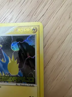 Pokemon Manectric 7/106 EX Emerald Reverse Holo Stamped Rare Card LP - Image 3