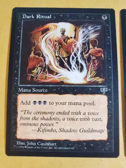 MTG / Dark Ritual X 2 / Mirage / Nm - Image 3
