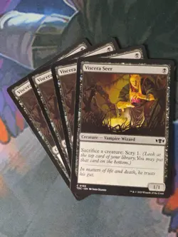 Viscera Seer x 4 | 7% Off 2+ | Dragonstorm | NM | MTG - Image 1