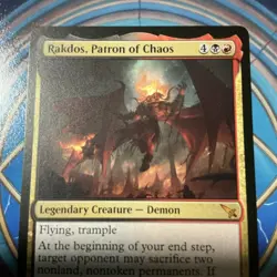 Rakdos, Patron of Chaos M Murders at Karlov Manor 224 M/NM - Image 2