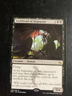 MTG - NM - Archfiend of Depravity - Fate Reforged - Image 1