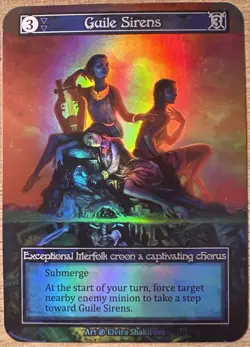 Sorcery: Contested Realm Beta Guile Sirens Exceptional - Foil NM/M - Image 1