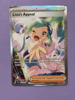 TCG Pokemon English Lisia's Appeal 246/191 Sv08: Surging Sparks Holo - Image 1