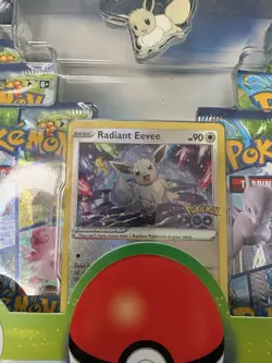 Pokemon Go Radiant Eevee TCG Premium Collection Box Sealed - 8 Sealed Packs - Image 2