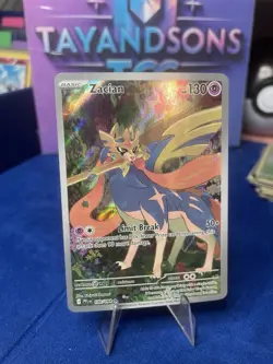 Pokemon Phantasmal Flames Zacian Illustration Rare 100/094 - Image 3