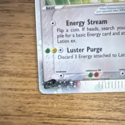 Pokemon Latios ex 94/97 Ultra Rare Holo EX Dragon 2003 100 HP Card - Image 3