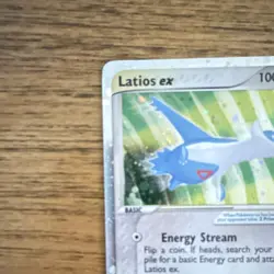 Pokemon Latios ex 94/97 Ultra Rare Holo EX Dragon 2003 100 HP Card - Image 4