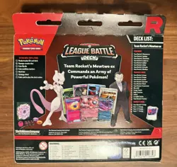 Pokemon x1 Team Rocket's Mewtwo EX League Battle Deck Brand New Factory Sealed - Image 2