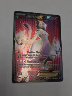 Pokemon TCG Mewtwo EX Full Art 158/162 Breakthrough - Image 2