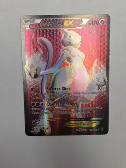 Pokemon TCG Mewtwo EX Full Art 158/162 Breakthrough - Image 4