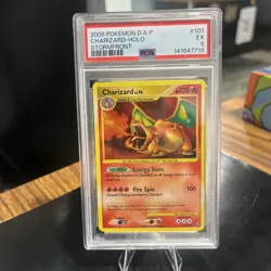 Pokemon Charizard Stormfront Holo Secret Rare #103 PSA 5 - Image 1