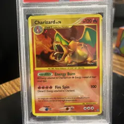 Pokemon Charizard Stormfront Holo Secret Rare #103 PSA 5 - Image 2