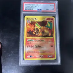 Pokemon Charizard Stormfront Holo Secret Rare #103 PSA 5 - Image 5