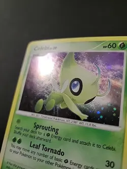 LP Pokemon TCG Celebi Holo Rare Mysterious Treasures 7/123 - Image 3