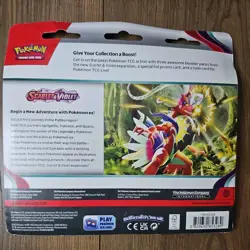 Pokemon TCG: Scarlet and Violet 3-Pack Blister Pack - Arcanine Promo - Sealed 820650853289 - Image 2