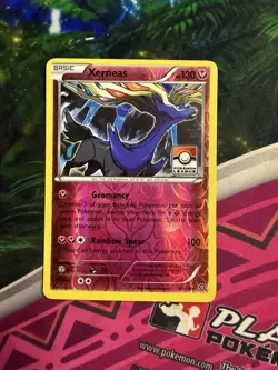 Pokemon TCG Steam Siege Xerneas 81/114 - Reverse Holo Stamped Pokemon League - Image 3
