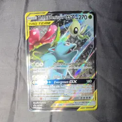 Pokemon Celebi & Venusaur-GX TAG TEAM Promo Holo SM-P Sun & Moon SM167 - Image 3