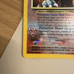 Pokemon TCG Entei Wizards Black Star Promo 34 Holo Promo LP SWIRL - Image 2