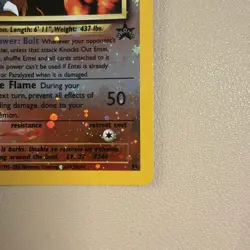 Pokemon TCG Entei Wizards Black Star Promo 34 Holo Promo LP SWIRL - Image 3