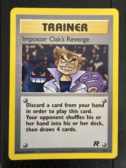 Pokemon - Team Rocket - Imposter Oak's Revenge 76/82 - Regular LP - Image 1