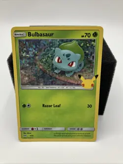 Bulbasaur Holo 1/25 McDonald's Celebrations 2021 - Pokemon TCG - Image 1
