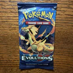 Pokemon TCG: XY - Evolutions - Factory-Sealed Booster Pack - Image 1