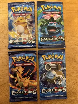 Pokemon TCG: XY - Evolutions - Factory-Sealed Booster Pack - Image 3