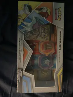 Pokemon Legend of Johto Pin Collection Box Set New Sealed Suicune Entei Raikou - Image 2