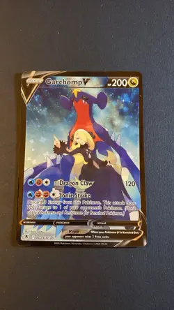 Pokemon Garchomp V TG23/TG30 Astral Radiance Ultra Rare Full Art Holo - Image 1