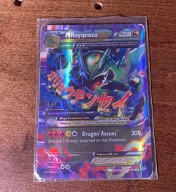 Pokemon TCG Mega-Rayquaza-EX 61/108 Roaring Skies Holo - Image 1
