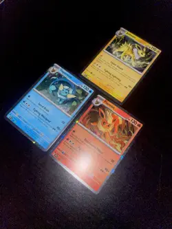 Pokemon TCG: Prismatic Evolutions Poster Collection Cosmos Holo Promos Set of 3 - Image 2