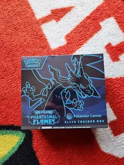 Pokemon Center Mega Evolution Phantasmal Flames ETB Elite Trainer Box NEW SEALED - Image 1