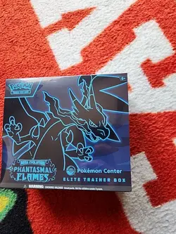 Pokemon Center Mega Evolution Phantasmal Flames ETB Elite Trainer Box NEW SEALED - Image 3