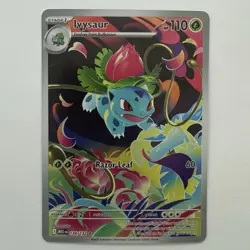 Ivysaur 134/132 Illustration Rare Mega Evolution English Pokemon TCG - Image 1