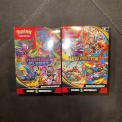 Pokemon Phantasmal Flames and mega evolution Sealed Booster Bundle Box LOT OF 2 - Image 2